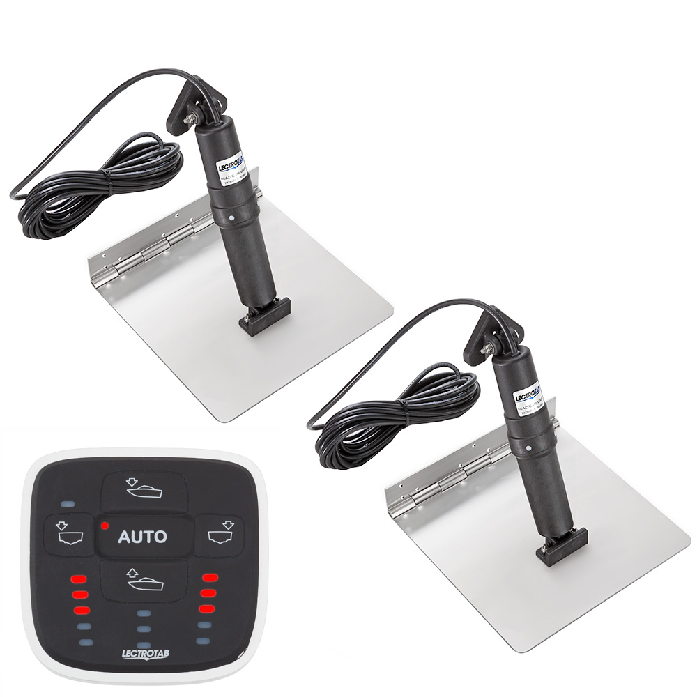 Lectrotab XKA Stainless Steel Trim Tab Kit with Automatic Leveling Control, 9 x 12 1 Lectrotab XKA Stainless Steel Trim Tab Kit with Automatic Leveling Control, 9 x 12