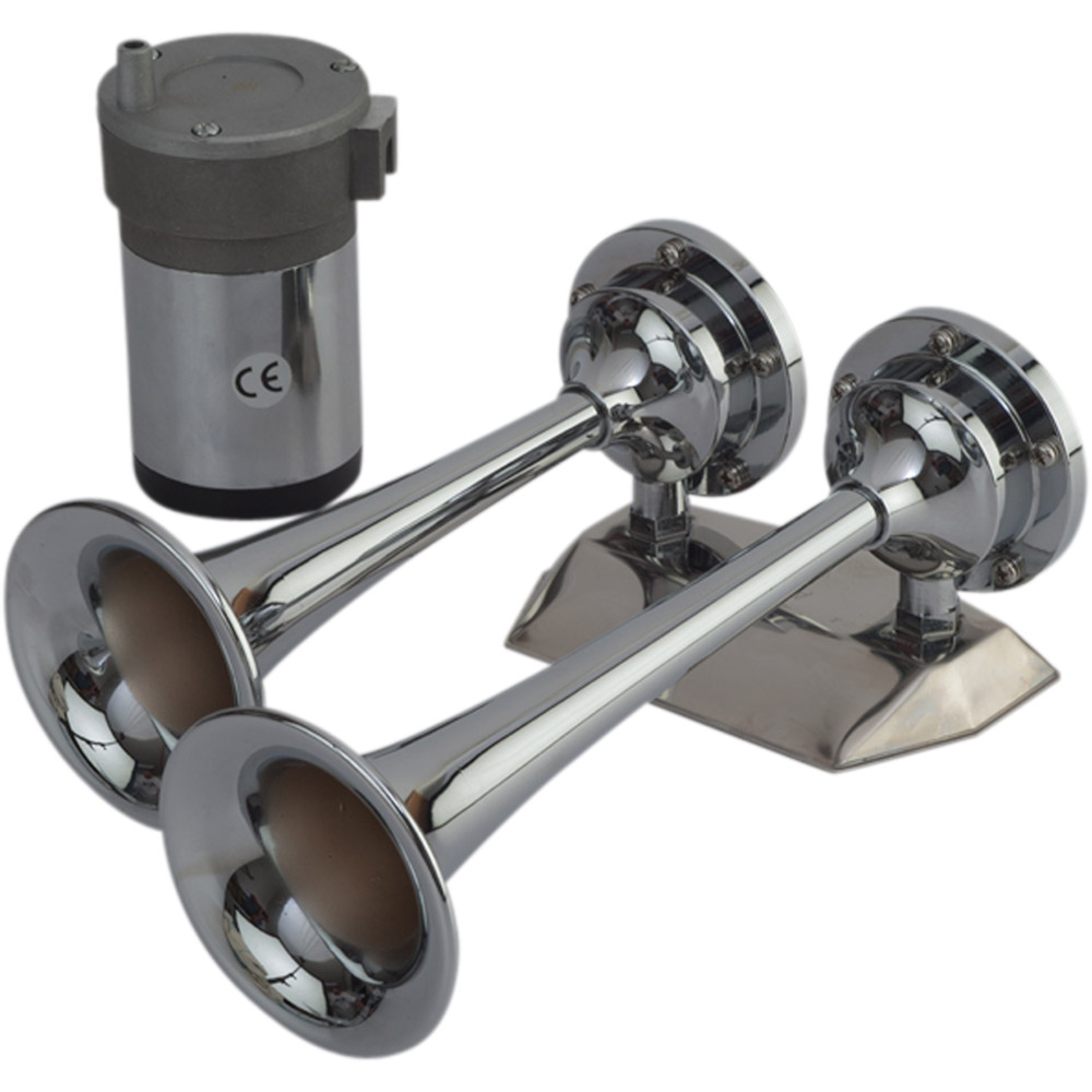 Sea-Dog MaxBlast Air Horn - Mini Dual Trumpet 1 Sea-Dog MaxBlast Air Horn - Mini Dual Trumpet product image
