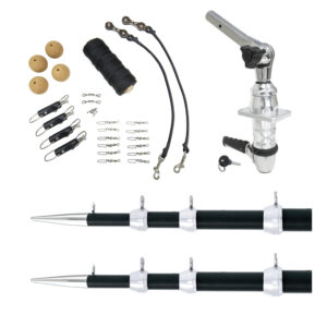 Tigress XD Top Mount System - 18' Carbon Fiber Black/Silver Ultimate Rigging Kit product image