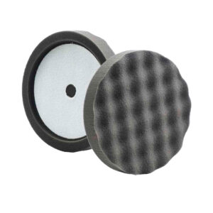 Lake Country Black Finishing Waffle Pro Recessed Pad 8" x 1.5" product image