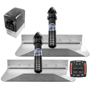 Bennett Marine 18x9 Hydraulic Trim Tab System w/One Box Indication product image