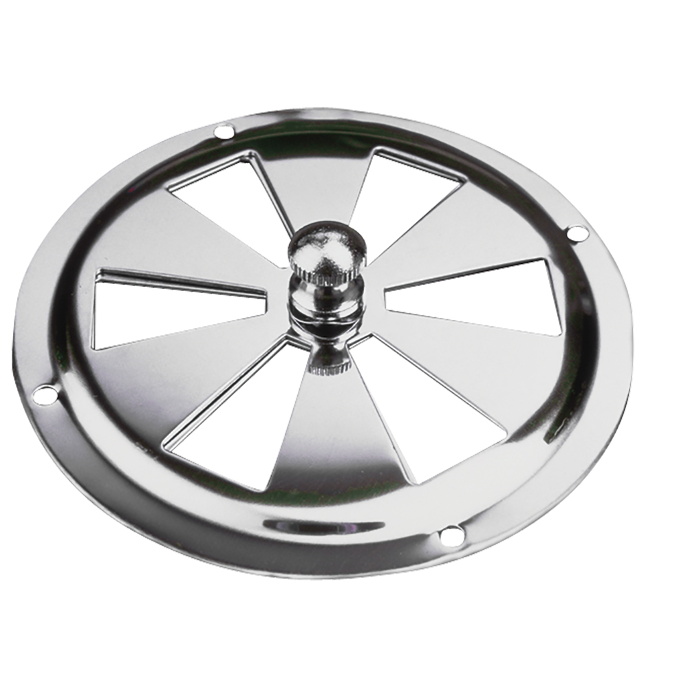 Sea-Dog Stainless Steel Butterfly Vent - Center Knob - 5" 1 Sea-Dog Stainless Steel Butterfly Vent - Center Knob - 5" product image