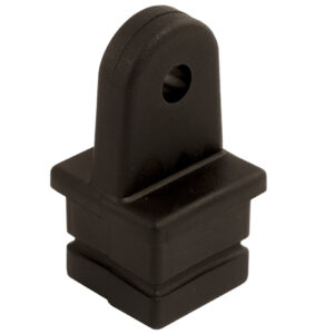 Sea-Dog Nylon Square Tube Top Insert - Black - 1" product image