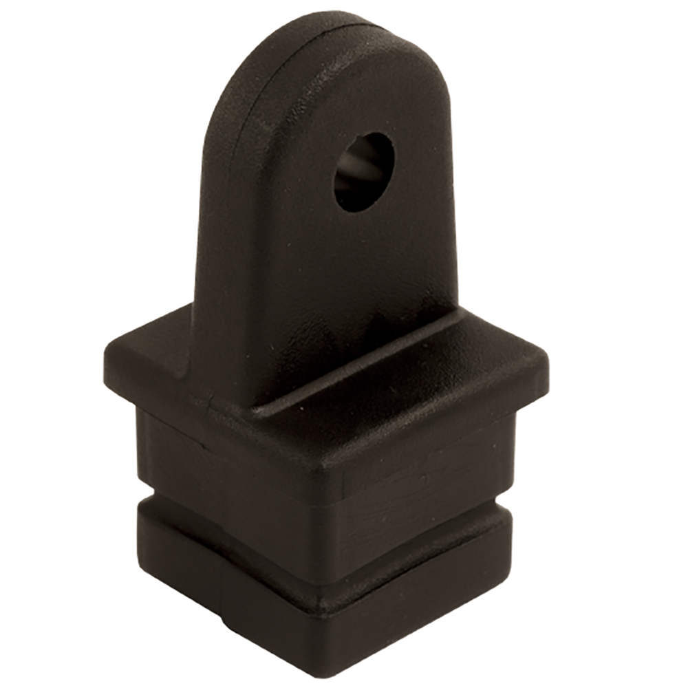 Sea-Dog Nylon Square Tube Top Insert - Black - 1" 1 Sea-Dog Nylon Square Tube Top Insert - Black - 1" product image