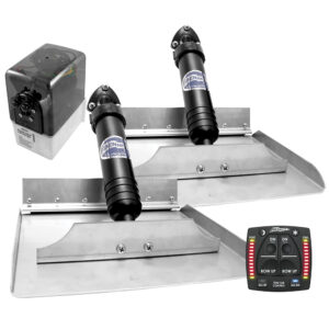 Bennett 12x12 Hydraulic Trim Tab System w/One Box Indication product image