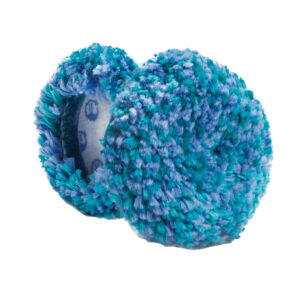 Lake Country Marine Blue/Teal Medium Cut Wool Pad - 3" x .75" product image