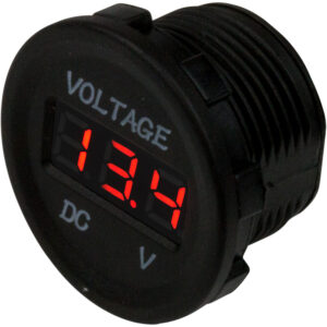 Sea-Dog Round Voltage Meter - 6V-30V product image