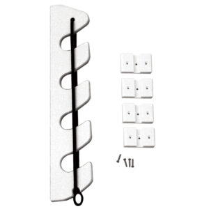 TACO 4-Rod Poly Bungee Rod Holder Rack - White product image