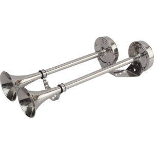 Sea-Dog MaxBlast Stainless Steel Trumpet 12V Horn - Dual product image
