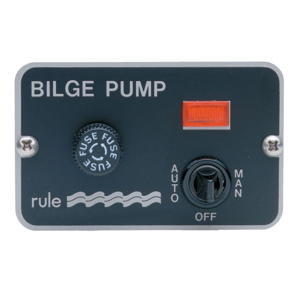 Rule Deluxe 3-Way Panel Lighted Switch f/Auto Float 24/32VDC 1 Rule Deluxe 3-Way Panel Lighted Switch f/Auto Float 24/32VDC product image
