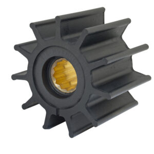 Jabsco Impeller Kit - 12 Blade - Neoprene - 3-¾" Diameter - Brass Insert - Spline Drive product image