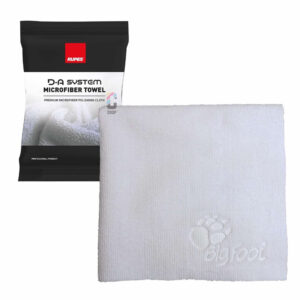RUPES D-A System Microfiber Towel 16x16 – White