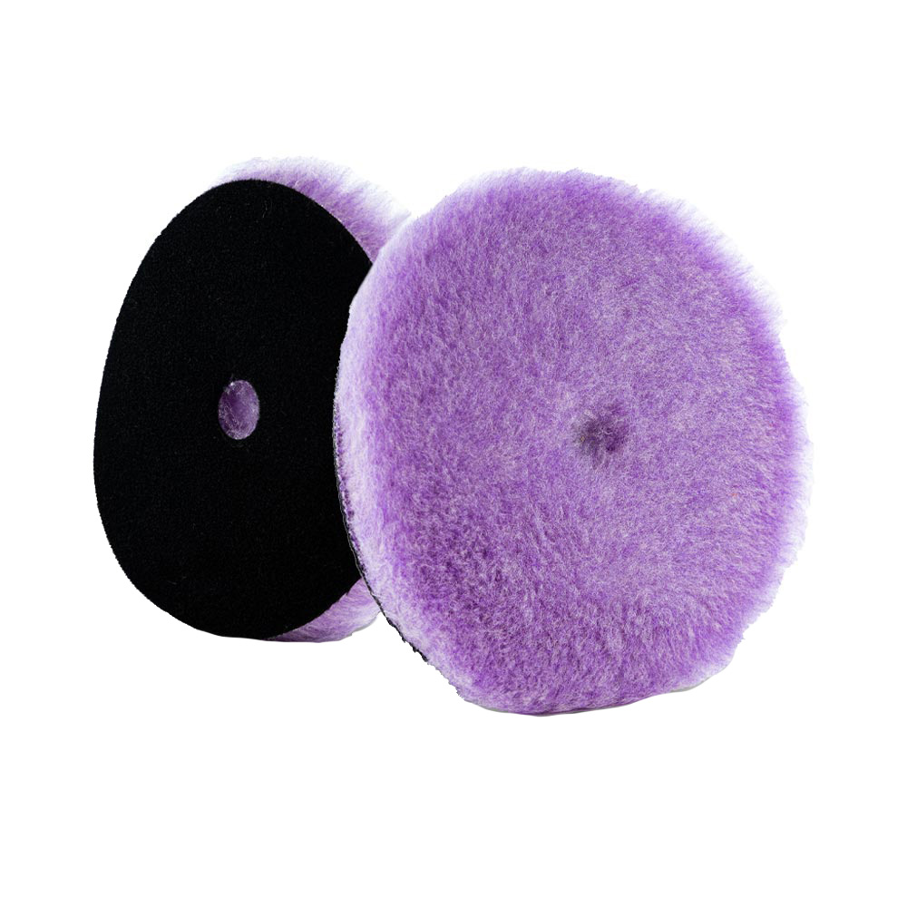 Lake Country Purple Foamed Wool Buffing/Polishing Pad 6.5" x .75" 1 Lake Country Purple Foamed Wool Buffing/Polishing Pad 6.5" x .75"