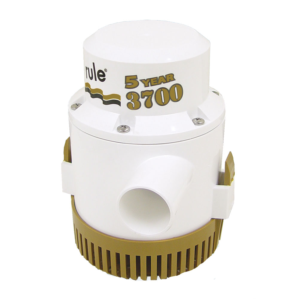 Rule 3700 G.P.H. "Gold Series" Bilge Pump 1 Rule 3700 G.P.H. "Gold Series" Bilge Pump product image