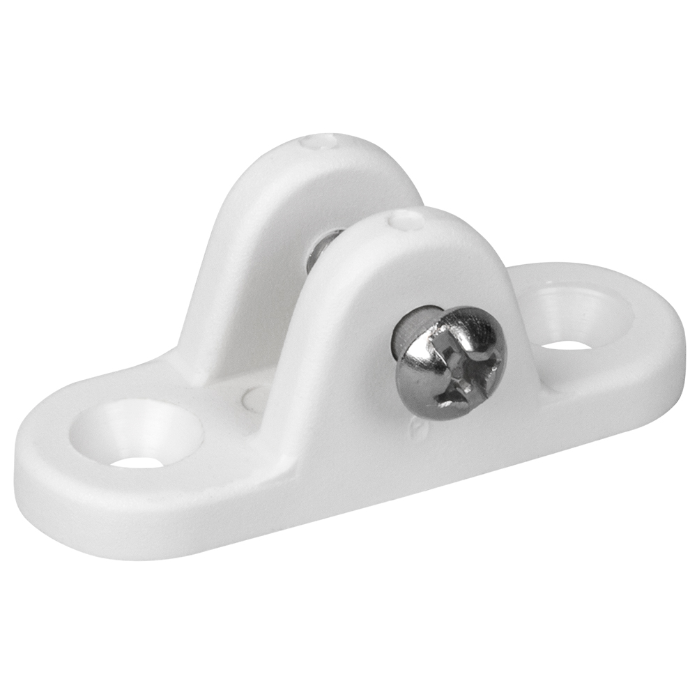 Sea-Dog Nylon Small Deck Hinge - White 1 Sea-Dog Nylon Small Deck Hinge - White product image