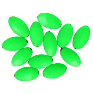 Tigress Oval Kite Floats - Green *12-Pack product image