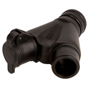 RUPES 2-Way Union Vacuum Connector with Clampet Valve