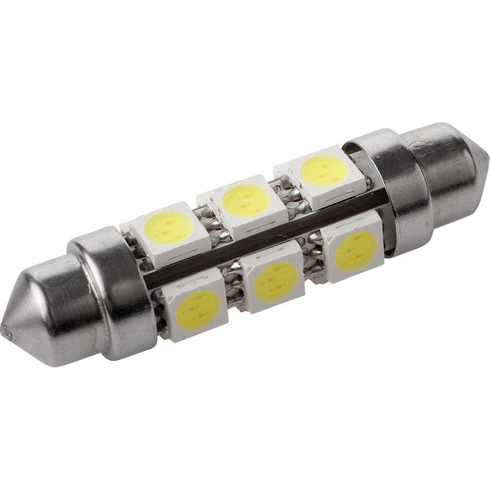 Sea-Dog All Around LED Festoon - Nickel Plated Brass 1 Sea-Dog All Around LED Festoon - Nickel Plated Brass product image