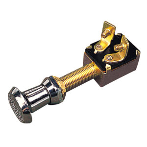 Sea-Dog Two-Position On-Off Push-Pull Switch - Stamped Brass product image