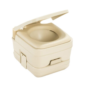 Dometic™ 964 MSD Portable Toilet w/Mounting Brackets - 2.5 Gallon - Parchment product image
