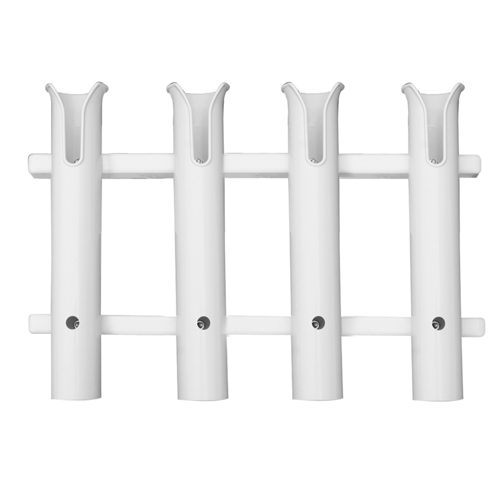 TACO 4-Rod Poly Rod Rack - White 1 TACO 4-Rod Poly Rod Rack - White product image