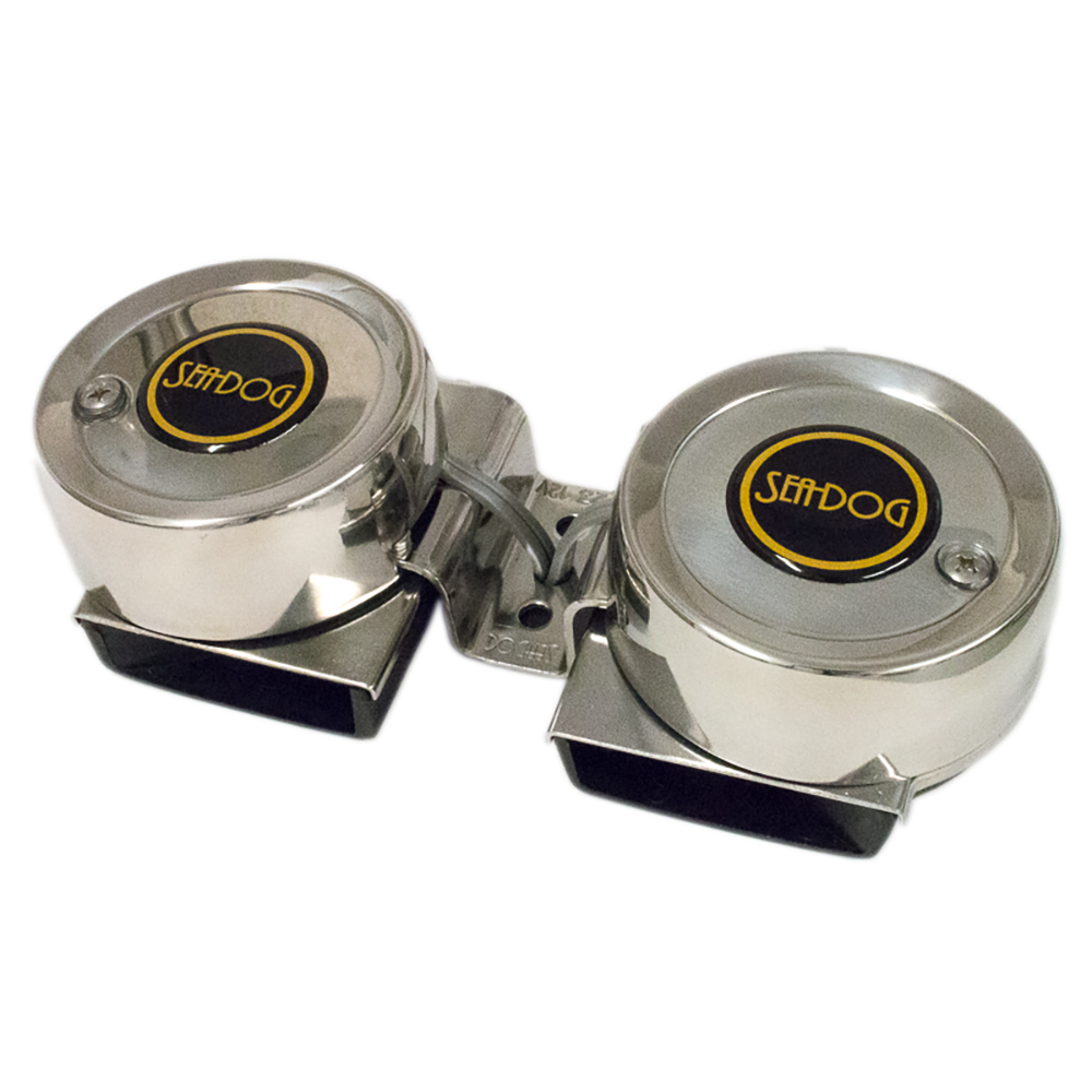 Sea-Dog Max Blast Twin Mini Compact Horn 1 Sea-Dog Max Blast Twin Mini Compact Horn product image