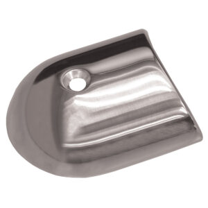 TACO Polished Stainless Steel 2-19/64’’ Rub Rail End Cap product image