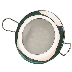 Sea-Dog LED Overhead Light 2-7/16" - Brushed Finish - 60 Lumens - Frosted Lens - Stamped 304 Stainless Steel product image