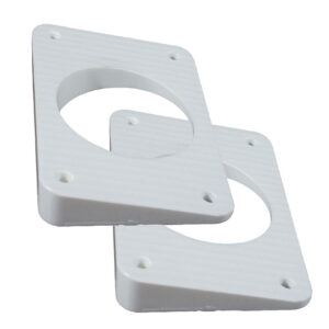TACO Wedge Plates f/Grand Slam Outriggers - White product image