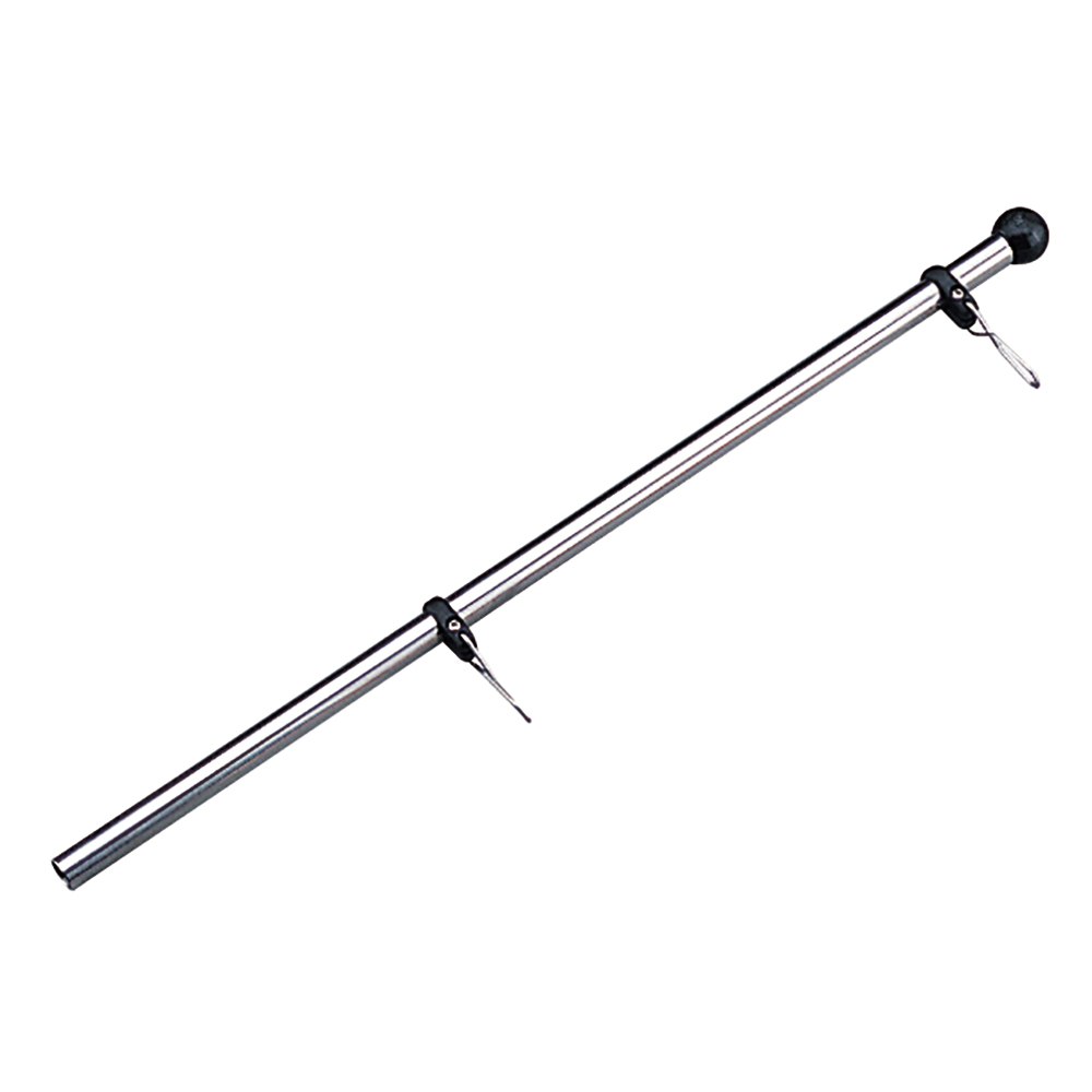 Sea-Dog Stainless Steel Replacement Flag Pole - 1/2"x30" 1 Sea-Dog Stainless Steel Replacement Flag Pole - 1/2"x30" product image