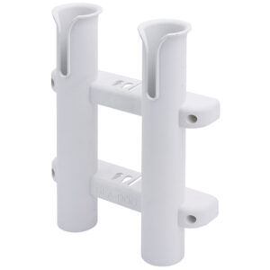 Sea-Dog Two Pole Side Mount Rod Storage Rack - White product image