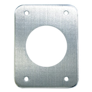 Tigress T-Top Aluminum Backing Plates - 5" x 6-1/2" x 1/4" - Pair product image