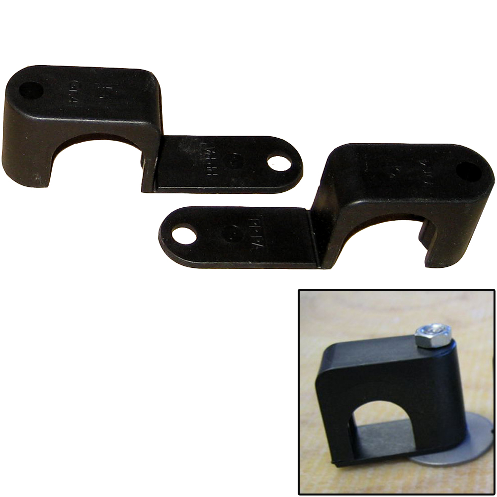 Weld Mount Single Poly Clamp f/1/4" x 20 Studs - 1" OD - Requires 1.75" Stud - Qty. 25 1 Weld Mount Single Poly Clamp f/1/4" x 20 Studs - 1" OD - Requires 1.75" Stud - Qty. 25 product image