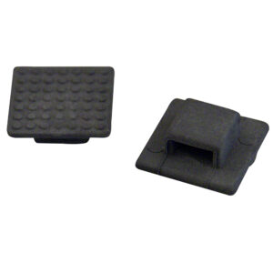 Weld Mount AT-3B Small Black Nylon Wire Tie Mount - Qty. 50 product image