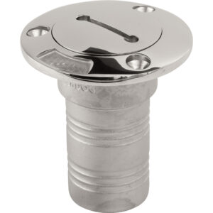 Sea-Dog Stainless Steel Cast Hose Deck Fill Fits 1-1/2" Hose - Gas product image