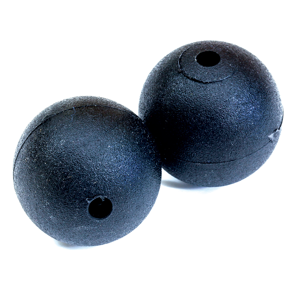 Tigress Black Plastic Outrigger Stops - 1-1/4" - Pair 1 Tigress Black Plastic Outrigger Stops - 1-1/4" - Pair product image