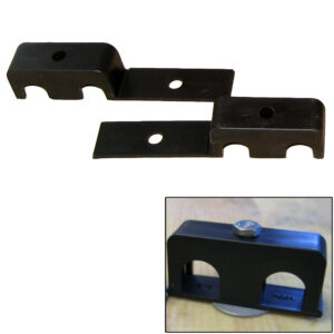 Weld Mount Double Poly Clamp f/1/4" x 20 Studs - 1/2" OD - Requires 1.5" Stud - Qty. 25 product image