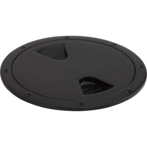 Sea-Dog Screw-Out Deck Plate - Black - 4" product image