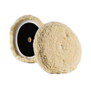 Lake Country Curved Edge 100% Steamed Twisted Wool Pad 7.5" x 1" product image
