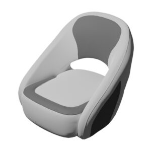 TACO Caladesi Smooth Bucket Seat - White/Grey product image