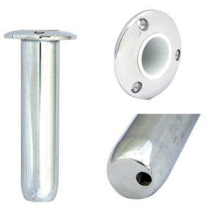 Tigress Round Head Closed Base Rod Holder - 0° - 9" product image