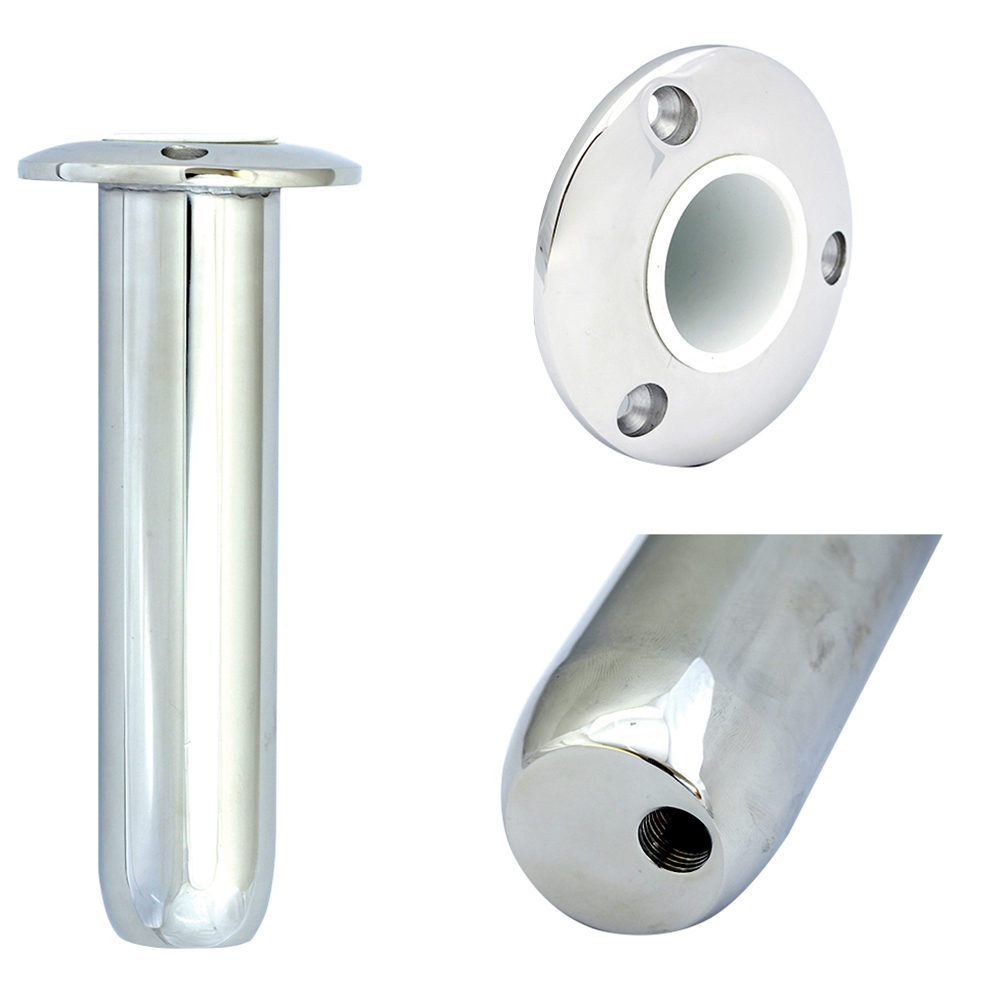 Tigress Round Head Closed Base Rod Holder - 0° - 9" 1 Tigress Round Head Closed Base Rod Holder - 0° - 9" product image