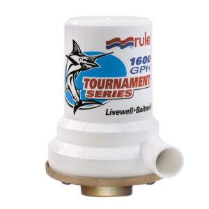Rule Tournament Series Bronze Base 1600 GPH Livewell Pump product image