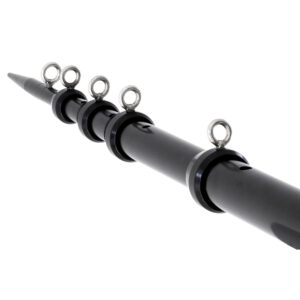 Tigress XD Telescoping Aluminum Outrigger Poles - 15' - 1-1/8" OD Black product image