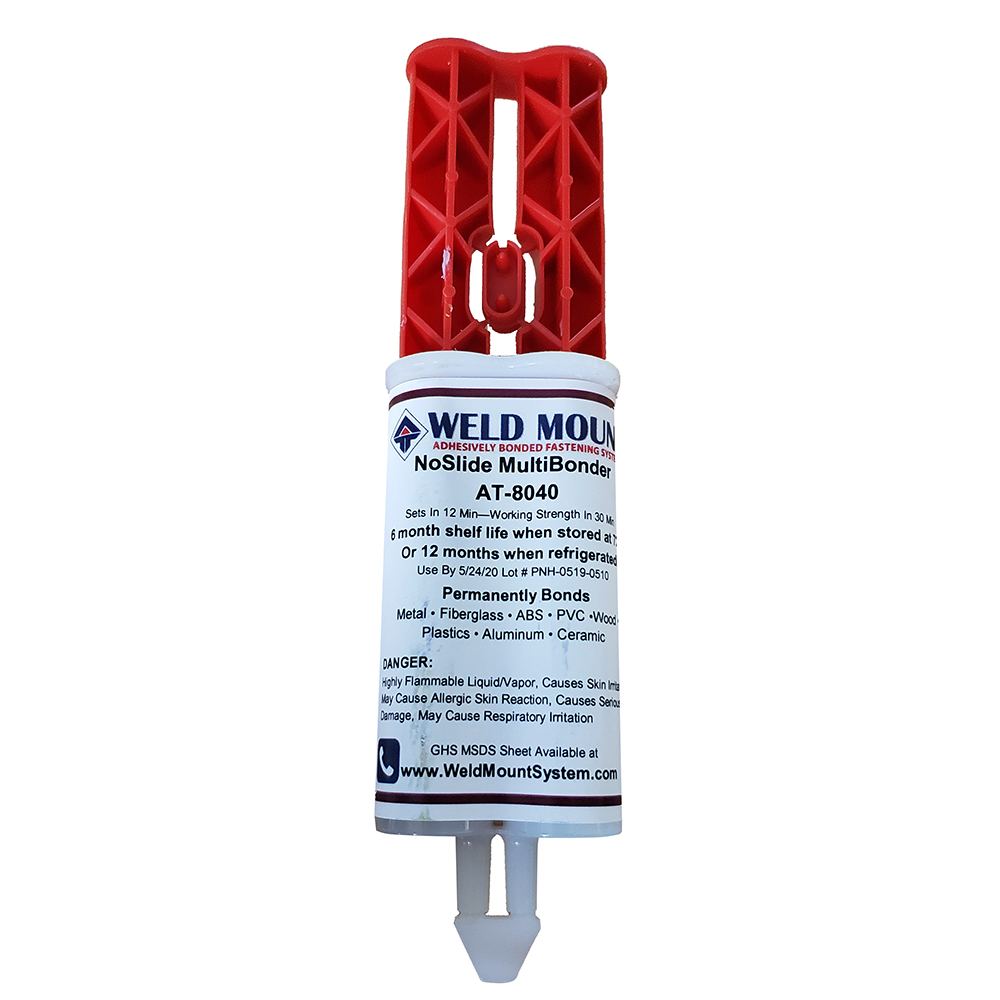 Weld Mount 8040 Acrylic Adhesive w/Plunger 1 Weld Mount 8040 Acrylic Adhesive w/Plunger product image