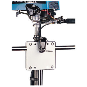 Sea-Dog Poly Rail Mount Motor Bracket - White product image