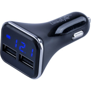 Sea-Dog Dual USB Power Plug w/Voltage/Amp Meter product image