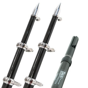 TACO 24' Carbon Fiber Twist & Lock Outrigger Poles f/GS-450, GS-500 & GS-1000 Bases - Black product image