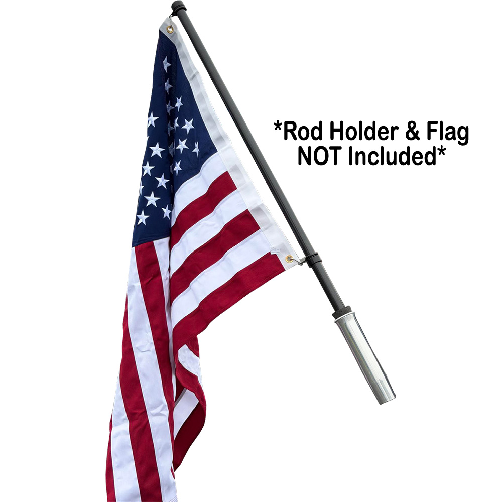 TACO Carbon Fiber Flag Pole w/J-Lock System - 54" 1 TACO Carbon Fiber Flag Pole w/J-Lock System - 54" product image