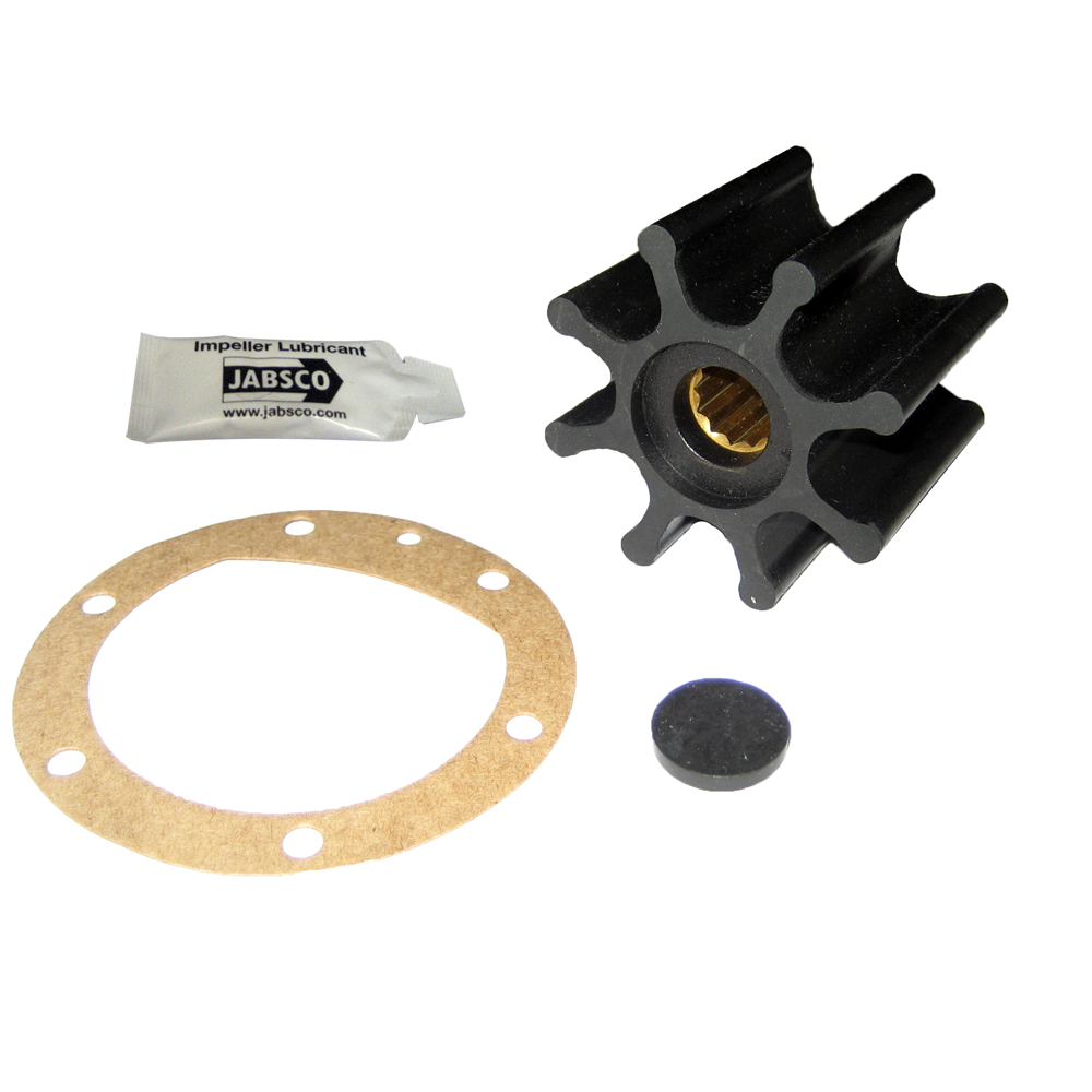 Jabsco Impeller Kit - 8 Blade - Nitrile - 2-9/16" Diameter - Spline Drive 1 Jabsco Impeller Kit - 8 Blade - Nitrile - 2-9/16" Diameter - Spline Drive product image